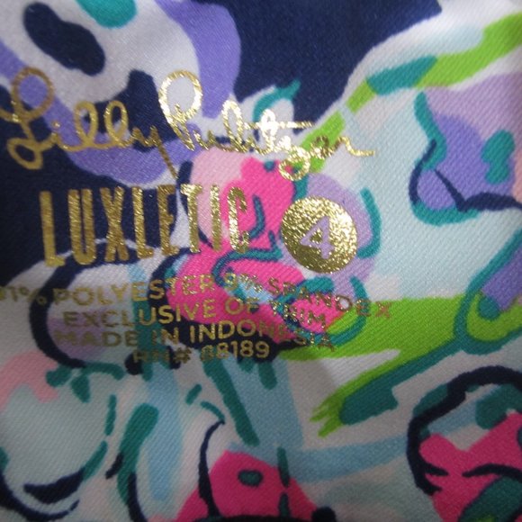 Lilly Pulitzer 4 Luxletic Fairway Performace Pants UPF 50+ - Picture 3 of 8
